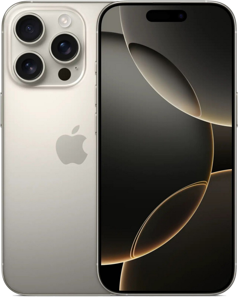 Смартфон Apple iPhone 16 Pro Max, 512GB, Natural Titanium | Серый
