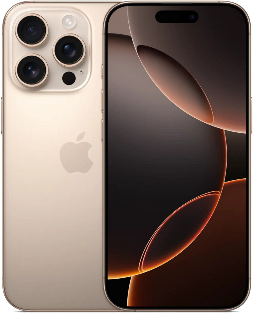 Смартфон Apple iPhone 16 Pro Max, 1TB, Desert Titanium | Бронзовый
