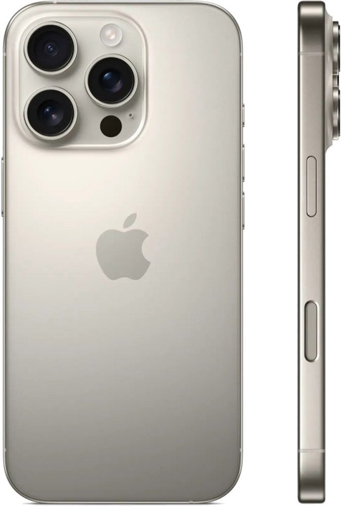 Смартфон Apple iPhone 16 Pro Max, 1TB, Natural Titanium | Серый